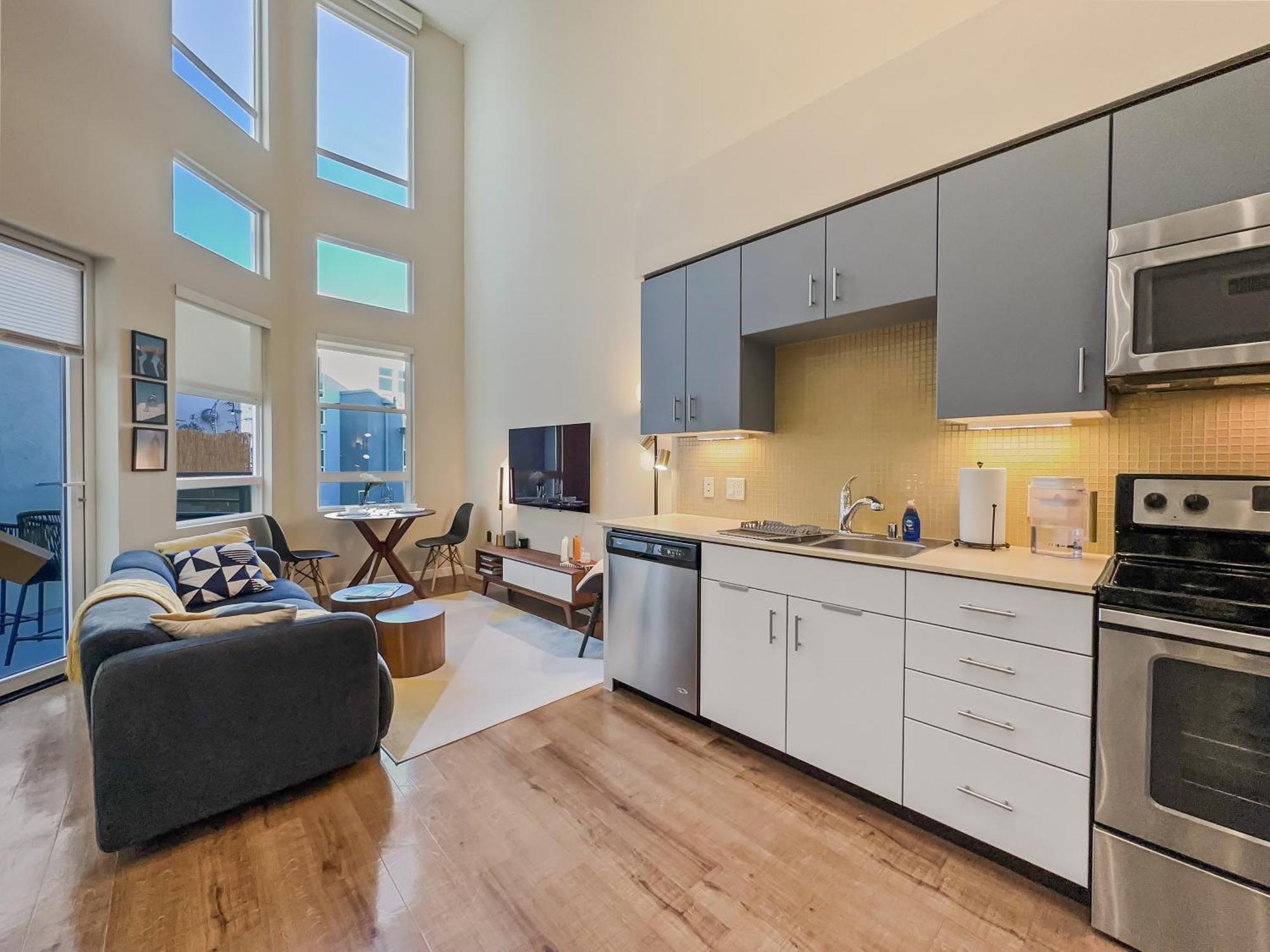 Creative 2 Levels Penthouse Apartment Los Angeles Luaran gambar
